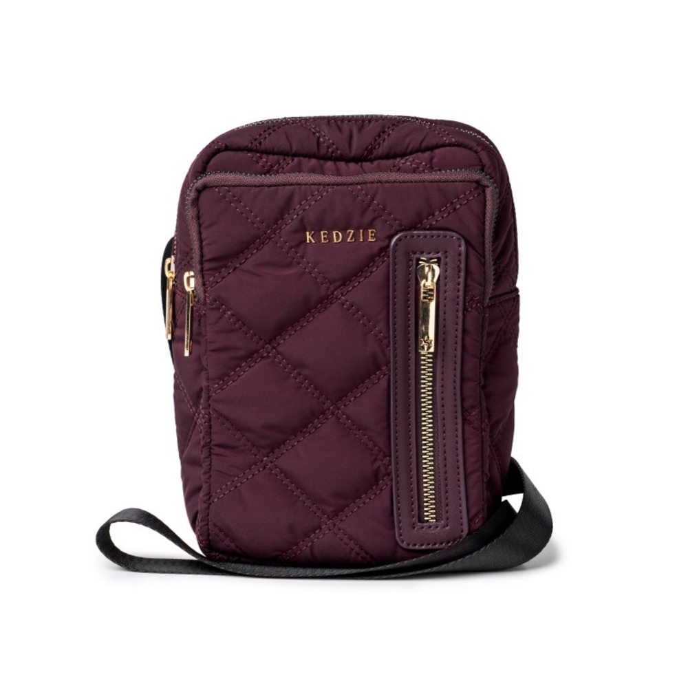 NEW Kedzie Cloud 9 Convertible Sling Bag Mulberry